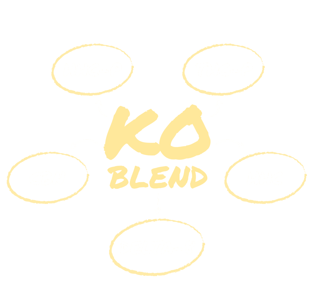 Step-by-step guide on creating a ko blend, featuring ingredients and tools for a perfect mix.