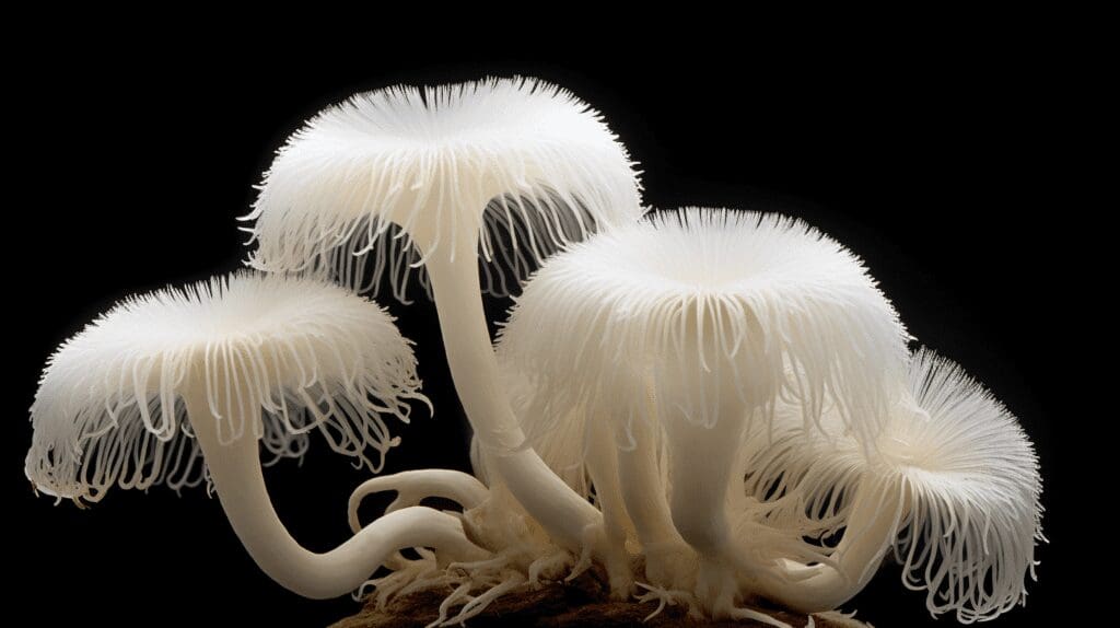 Lions mane mushrooms