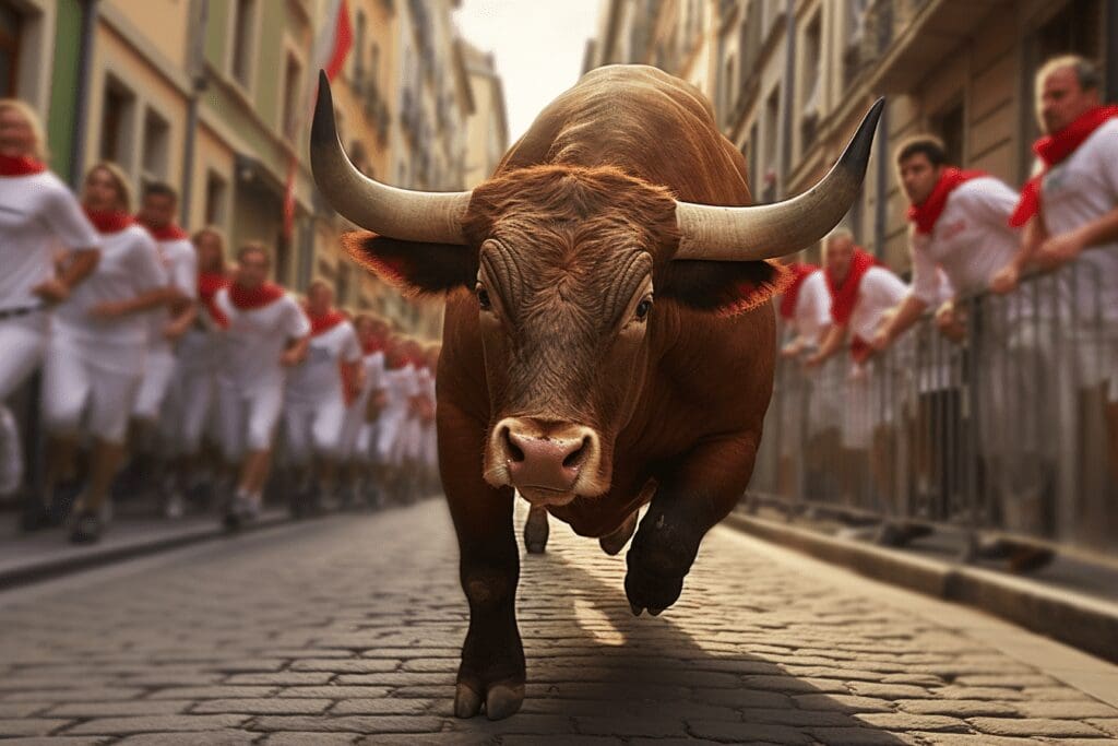 running with the bulls