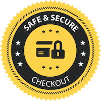 safe and secure checkout seal