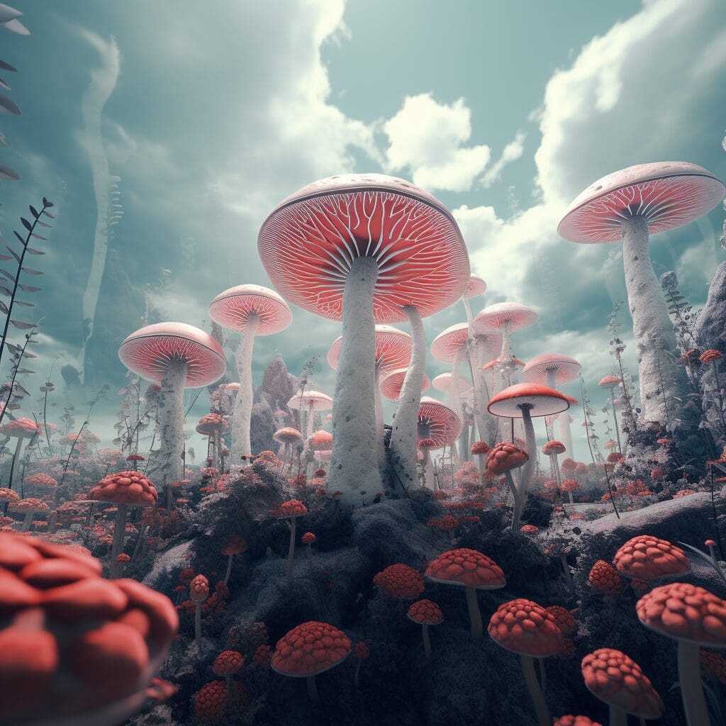 mushroom amanita